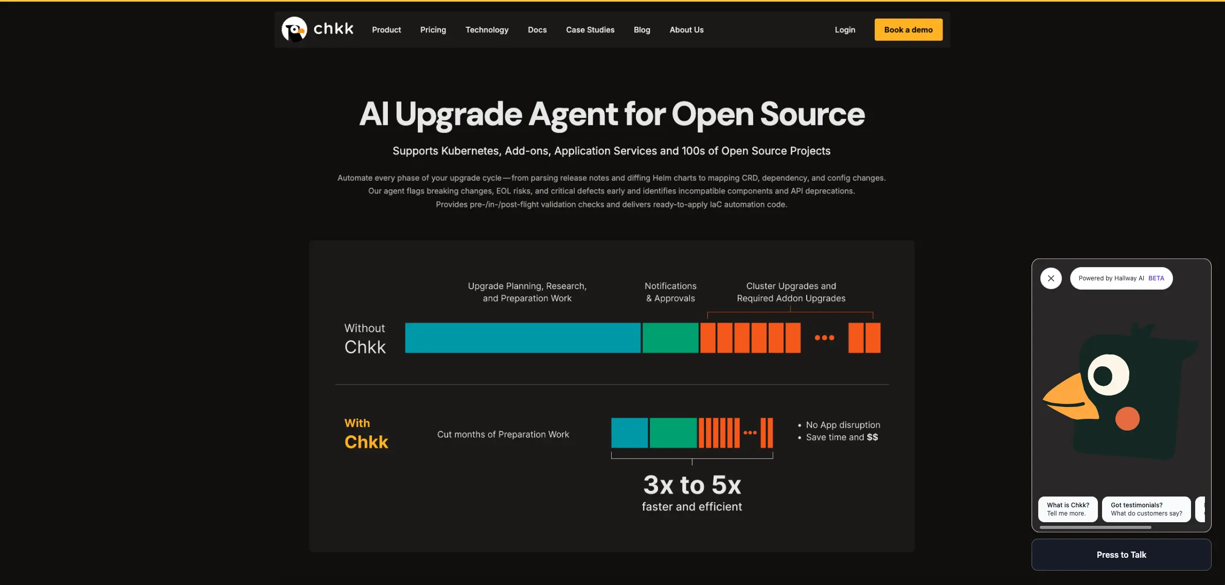 Voice bots in action - CHKK